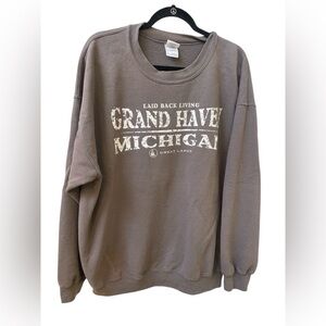 Michigan Grand Haven pullover sweatshirt XL